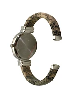 Olivia Pratt Snake-Tone Bangle Women Watch