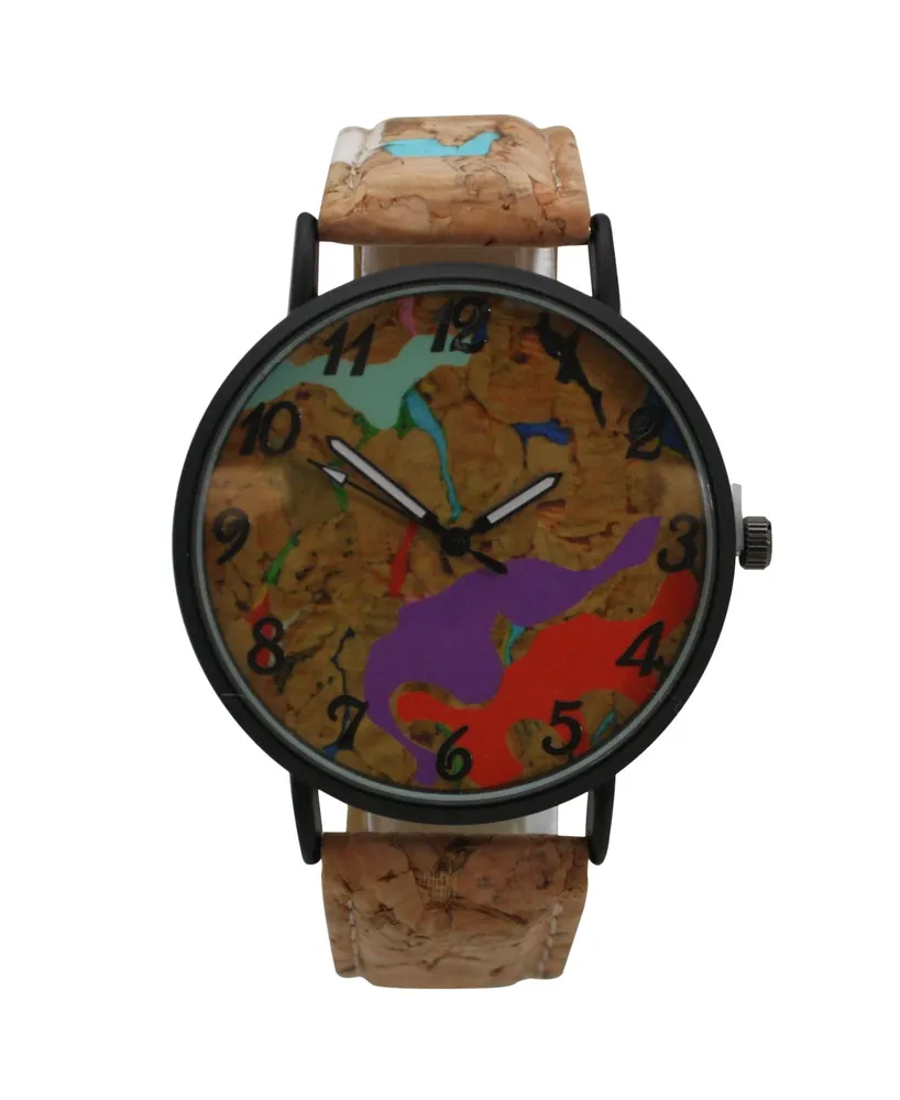 Olivia Pratt Cork Style Women Watch