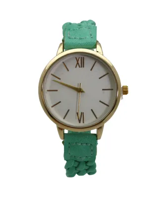 Olivia Pratt Soft Leather Braided Women Watch