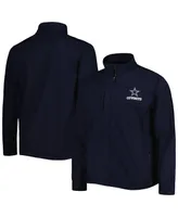 Men's Dunbrooke Navy Dallas Cowboys Journey Workwear Tri-Blend Full-Zip Jacket