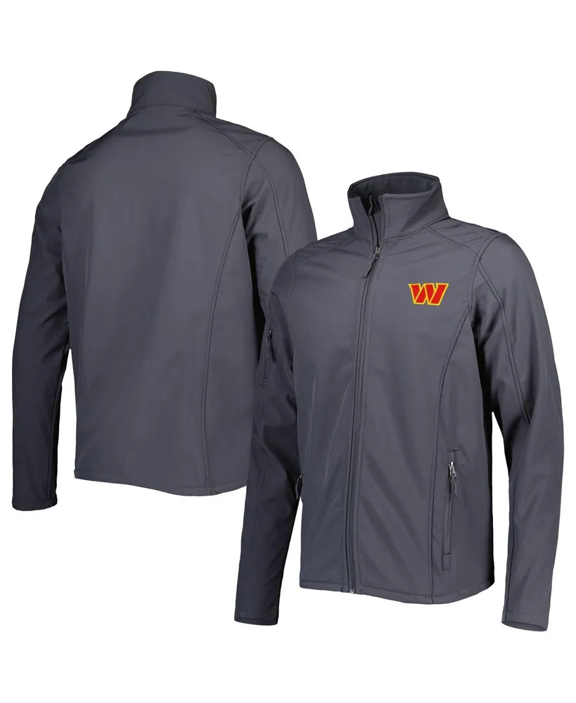 Men's Dunbrooke Charcoal Washington Commanders Sonoma Softshell Full-Zip Jacket