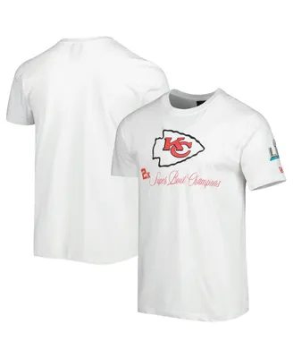 Men's New Era White Kansas City Chiefs Historic Champs T-shirt