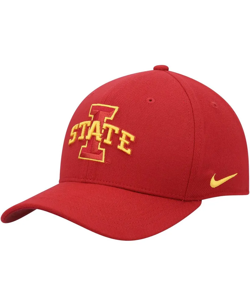 Men's Nike Crimson Iowa State Cyclones Classic99 Swoosh Performance Flex Hat