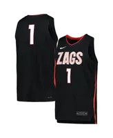 Men's Nike Black Gonzaga Bulldogs Icon Replica Basketball Jersey