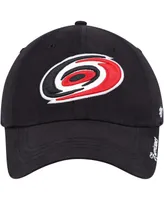 Women's '47 Brand Black Carolina Hurricanes Miata Clean Up Adjustable Hat