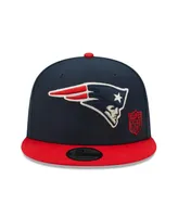 Men's New Era Navy, Red New England Patriots Flawless 9Fifty Snapback Hat