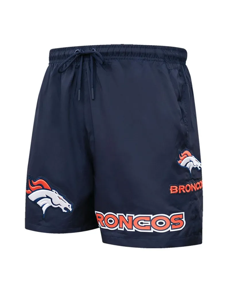 Men's Pro Standard Navy Denver Broncos Woven Shorts