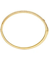 Michael Kors Tapered Baguette and Pave Bangle Bracelet