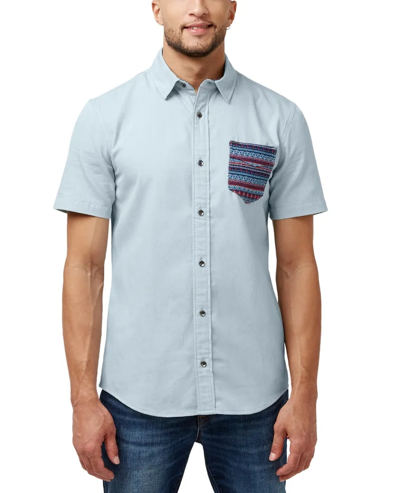 Buffalo David Bitton Men's Sogik Chambray Shirt