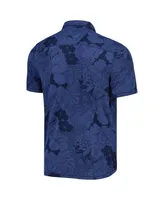 Men's Tommy Bahama Navy New York Yankees Miramar Blooms Polo Shirt