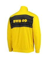 Men's Puma Yellow Borussia Dortmund 2022/23 Pre-Match Full-Zip Jacket