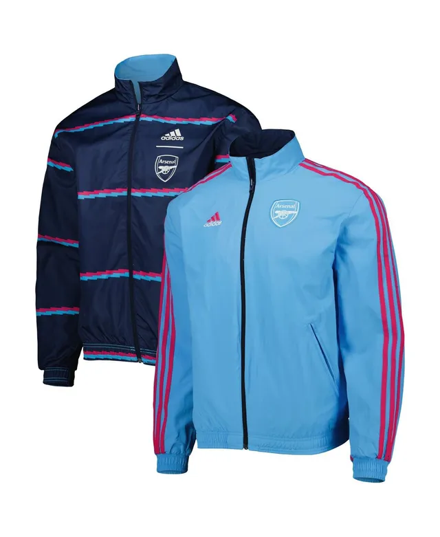 Lids Adidas Arsenal Graphic Raglan Full-Zip Windbreaker Jacket