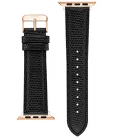 WITHit Lizard Grain Textured Genuine Leather Band Compatible with 38/40/41mm Apple Watch