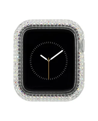 WITHit Clear Bumper with Iridescent Crystals for 40mm Apple Watch