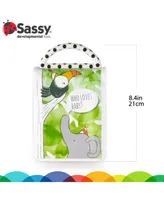 Sassy Soft Look Book Baby Photo Album, Holds 6 Photos - Assorted Pre