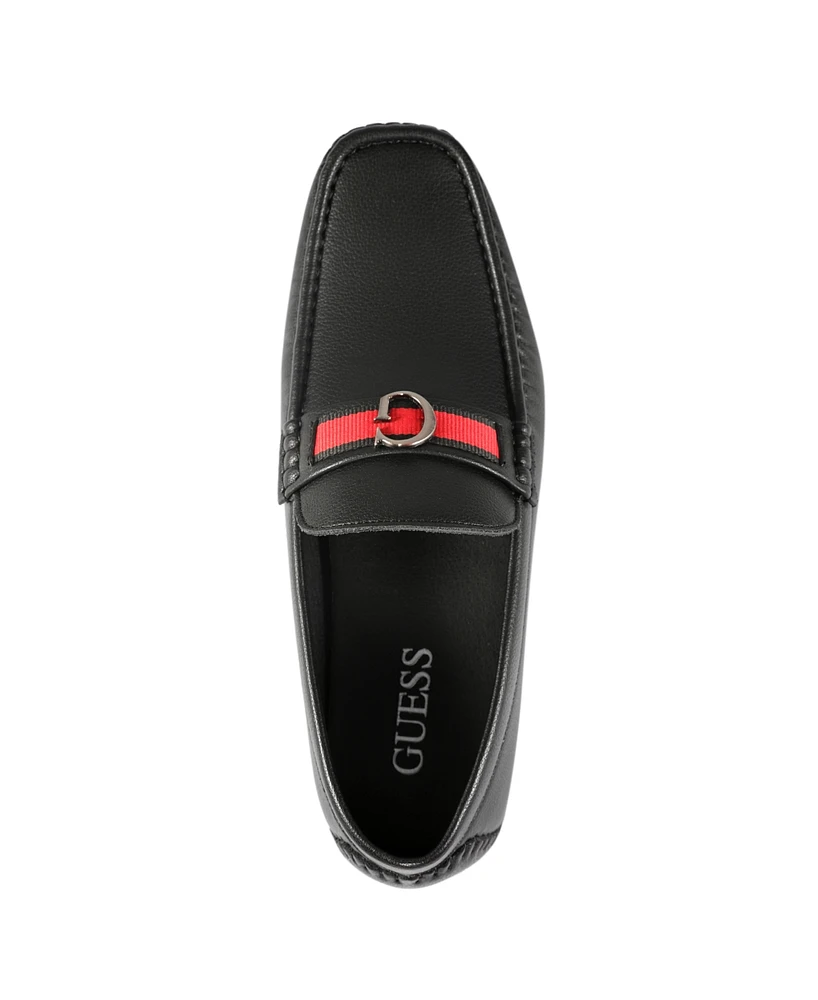 Guess Men's Aurolo Moc Toe Slip On Driving Loafers