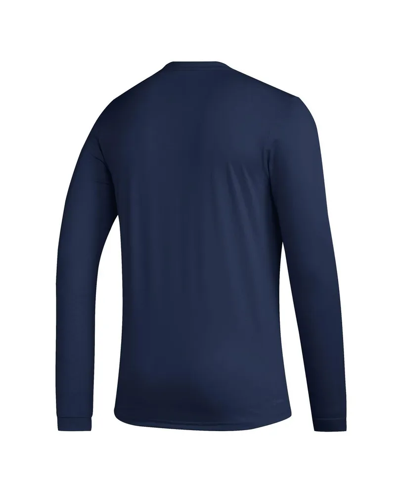 Men's adidas Navy St. Louis City Sc Icon Long Sleeve T-shirt