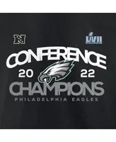 Men's Fanatics Black Philadelphia Eagles 2022 Nfc Champions Shadow Cast T-shirt