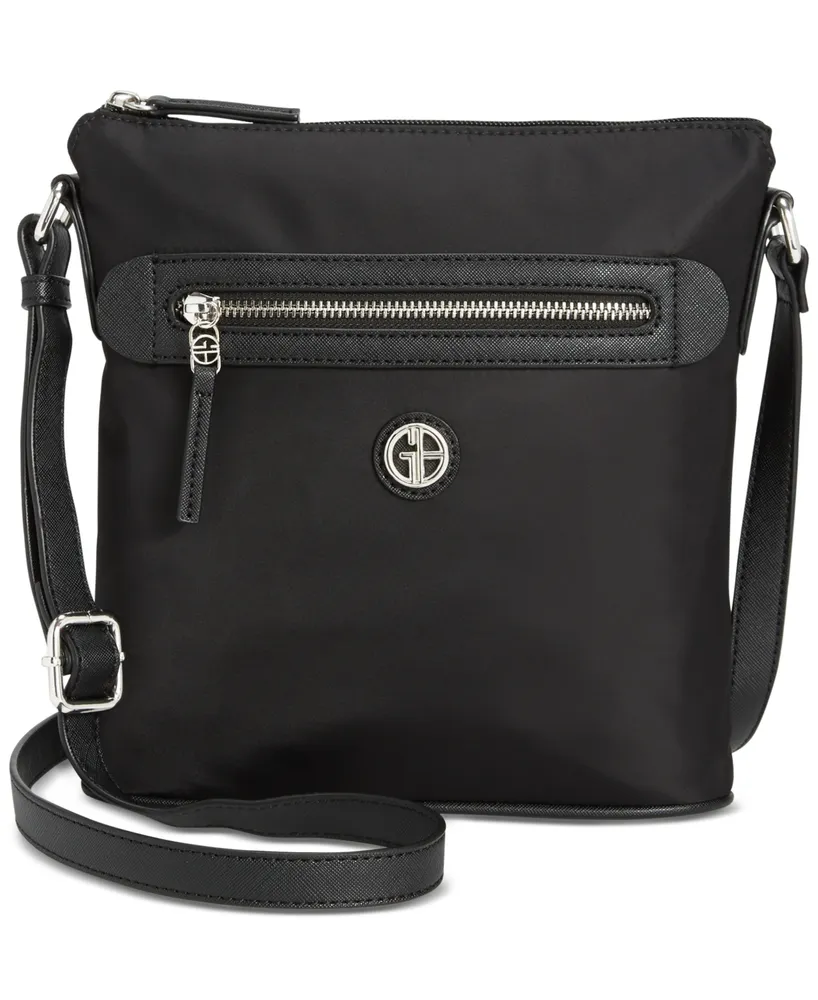 Giani Bernini Small Nylon North South Crossbody, Created for Macy's