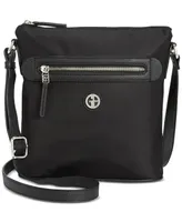 Giani Bernini Small Nylon North South Crossbody, Created for Macy's
