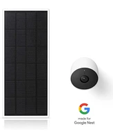 Wasserstein Solar Panel for Google Nest Cam Outdoor or Indoor, Battery - 2.5W Solar Power