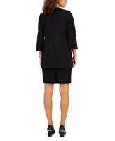 Le Suit Women's 3/4-Sleeve Topper Jacket & Sheath Dress