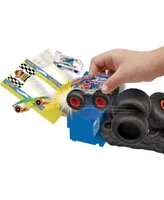 Hot Wheels Monster Trucks Arena Smashers Race Ace Smash Race Challenge Playset - Multi