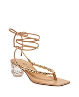 Katy Perry Women's The Cubie Bead Lace Up Sandals