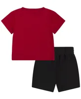 Jordan Baby Boys Jumbo Jump Man T Shirt and Shorts, 2 Piece Set