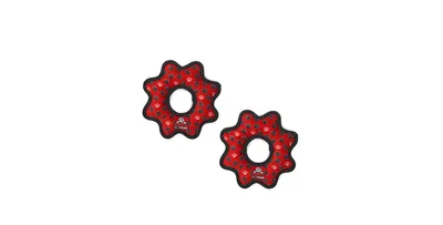 Tuffy Ultimate Gear Ring Red Paw