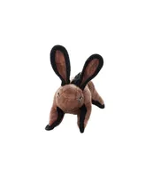 Tuffy Jr Barnyard Rabbit Brown, 2-Pack Dog Toys