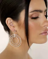 Ettika Disco Glass Ring Earrings