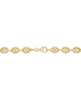 Men's Mariner Link Chain Bracelet in 14k Gold-Plated Sterling Silver