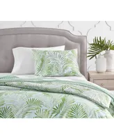 Closeout! Charter Club Damask Designs Cascading Palms 300-Thread Count 3-Pc. Duvet Cover Set, Twin, Created for Macy's