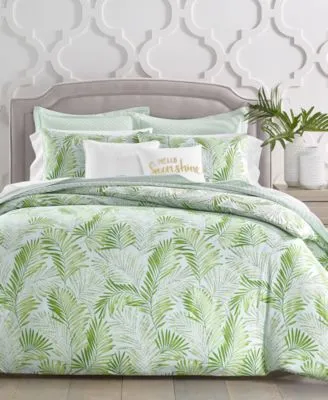 Charter Club Damask Designs Cascading Palms Duvet Cover Sets Created For Macys