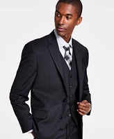 Michael Kors Men's Classic-Fit Wool-Blend Stretch Solid Suit Jacket