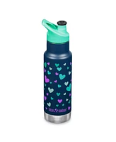 Insulated Kid Classic Stainless Steel Water Bottle w Sport Cap 12oz