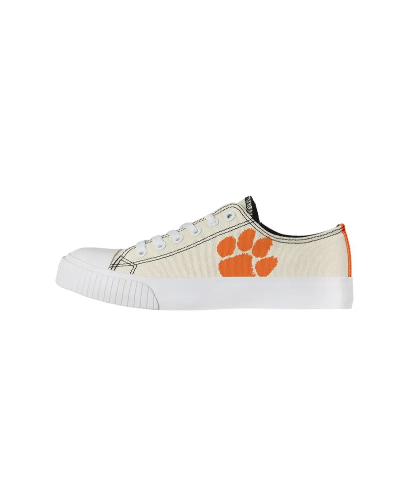 Women's FOCO Cream Jacksonville Jaguars Low Top Canvas Shoes