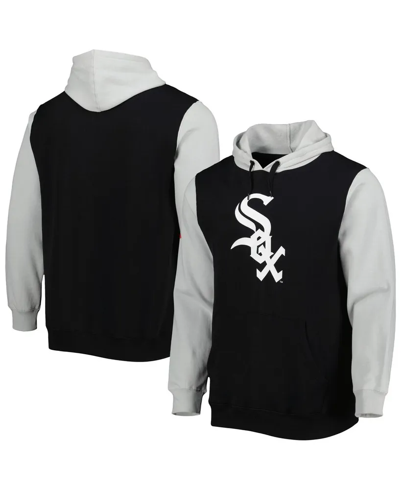 Men's Stitches Black, Gray Chicago White Sox Team Pullover Hoodie