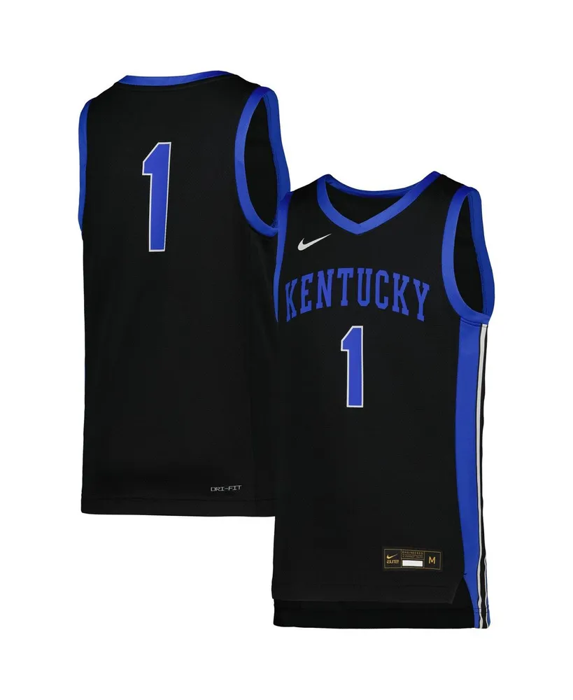 Nike Big Boys #1 Kentucky Wildcats Icon Replica Basketball Jersey