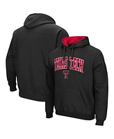 Colosseum Men's Texas Tech Red Raiders Arch & Logo 3.0 Pullover Hoodie