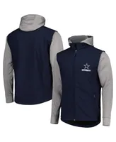 Men's Dunbrooke Navy Dallas Cowboys Alpha Full-Zip Jacket