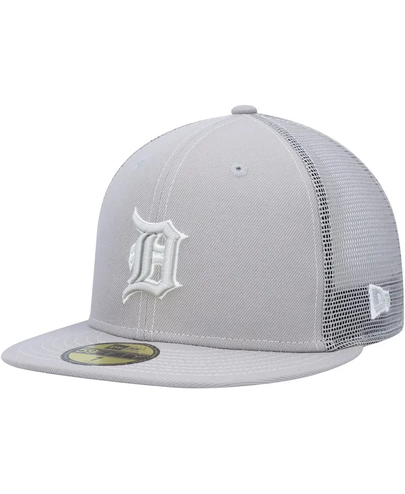 Men's New Era Gray Detroit Tigers 2023 On-Field Batting Practice 59FIFTY Fitted Hat