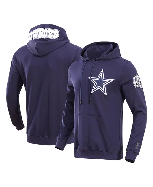 Men's Fanatics Branded Navy Dallas Cowboys Defender Evo Pullover Hoodie