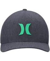 Men's Hurley Heathered Charcoal Sonic H2O-Dri Phantom Flex Hat