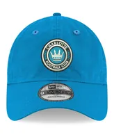 Men's New Era Blue Charlotte Fc 9TWENTY Adjustable Hat