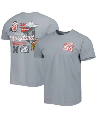Men's Graphite Maryland Terrapins Vault State Comfort T-shirt