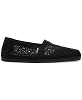 Toms Women's Alpargata Classic Espadrille Almond Toe Flats