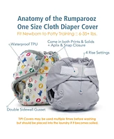 Kanga Care Boys Rumparooz Double Leg Gusset Reusable Cloth Diaper Cover One Snap