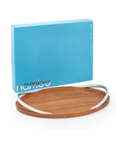 Nambe Braid 19" Handled Serving Tray